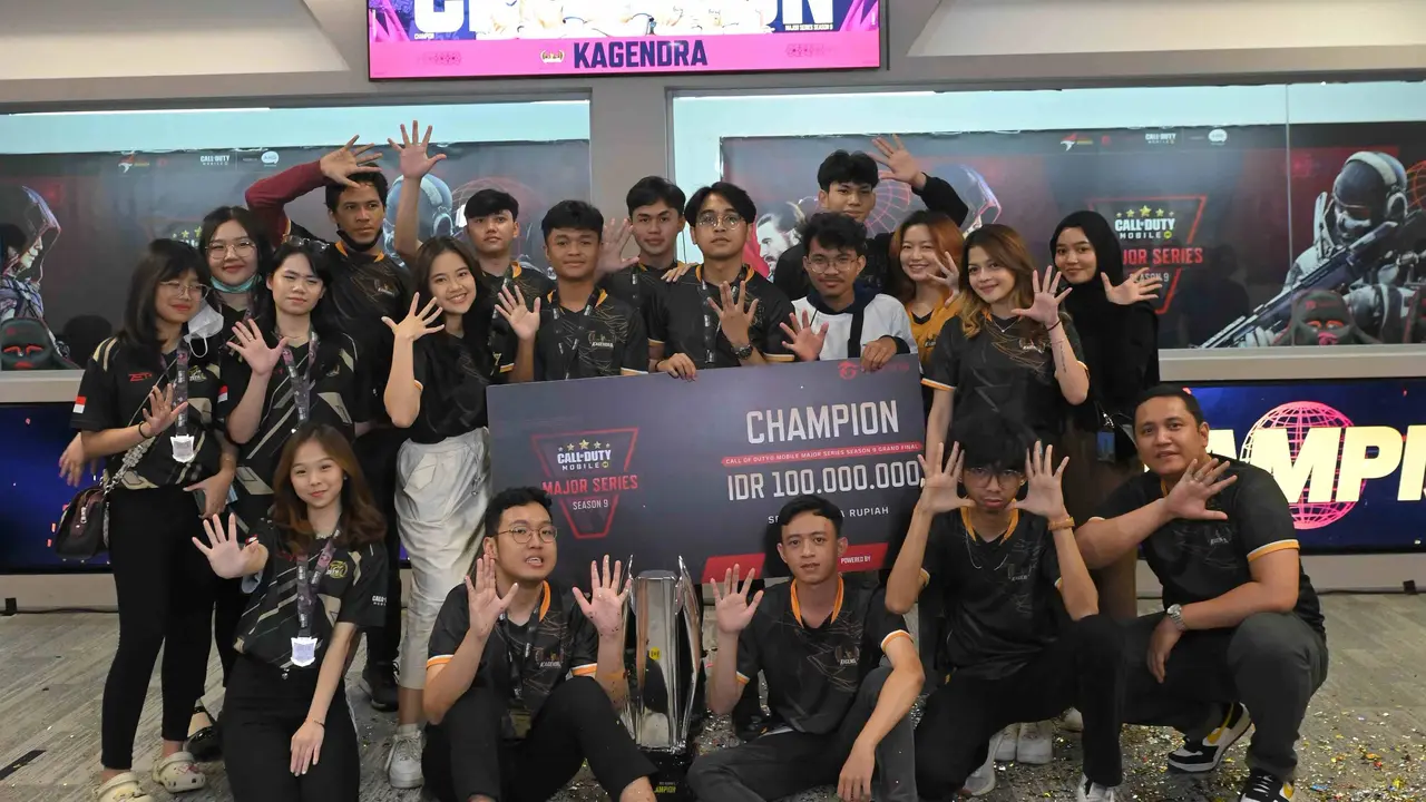 Kagendra akan mewakili Indonesia di Call of Duty Mobile (CODM) World Championship 2023 di  Atlanta, Amerika Serikat, 15-17 Desember 2023. (Telkomsel)