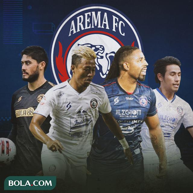 Arema FC - 4 Pemain Arema FC