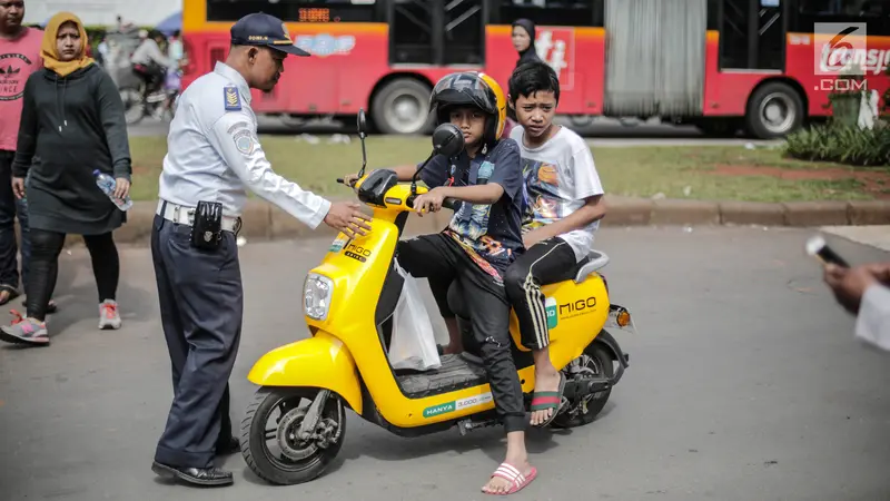 Sosialisasi Sepeda Motor Listrik Migo oleh Dishub DKI Jakarta