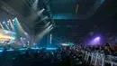 Grup musik UNGU tampil dalam konser 30 Tahun Berkarya bertajuk Waktu Yang Dinanti – Final Chapter di Tennis Indoor Senayan, Jakarta, Jumat (30/10/2026). Konser ini menjadi perayaan tiga dekade perjalanan UNGU di industri musik Indonesia. (KLY/Budy Santoso)