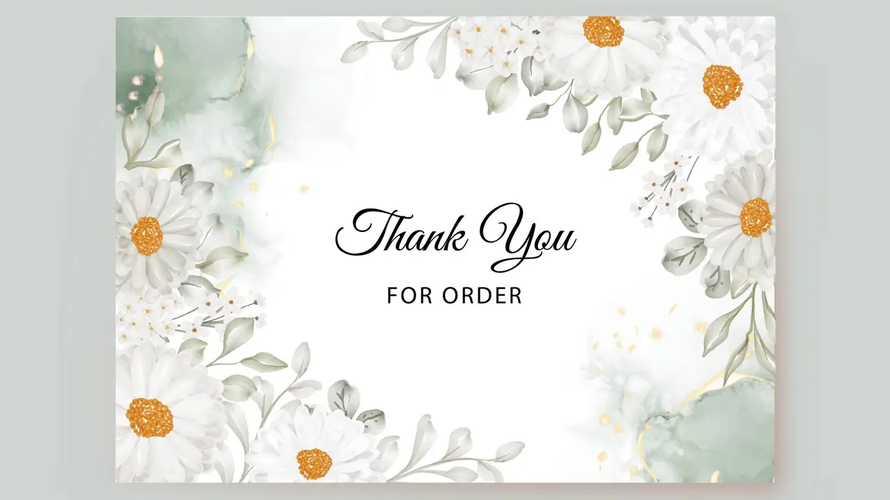 Ilustrasi ucapan terima kasih atas pembelian, orderan, pesanan