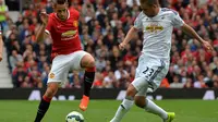  Pemain muda Manchester United Adnan Januzaj (Paul Ellis/AFP) 