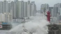 Topan Khanun Tewaskan 1 Orang di Korea Selatan, KBRI Seoul Rilis Imbauan untuk WNI