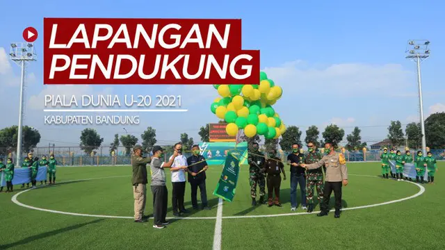VIDEO: Ketum PSSI, Iwan Bule Resmikan Lapangan Pendukung untuk Piala Dunia U-20 2021