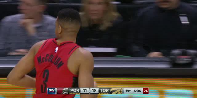 VIDEO : GAME RECAP NBA 2017-2018, Raptors 130 vs Trail Blazers 105
