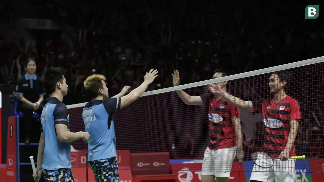 Kevin Sanjaya Sukamuljo/Marcus Fernaldi Gideon, Mohammad Ahsan/Hendra Setiawan, Indonesia Masters 2019