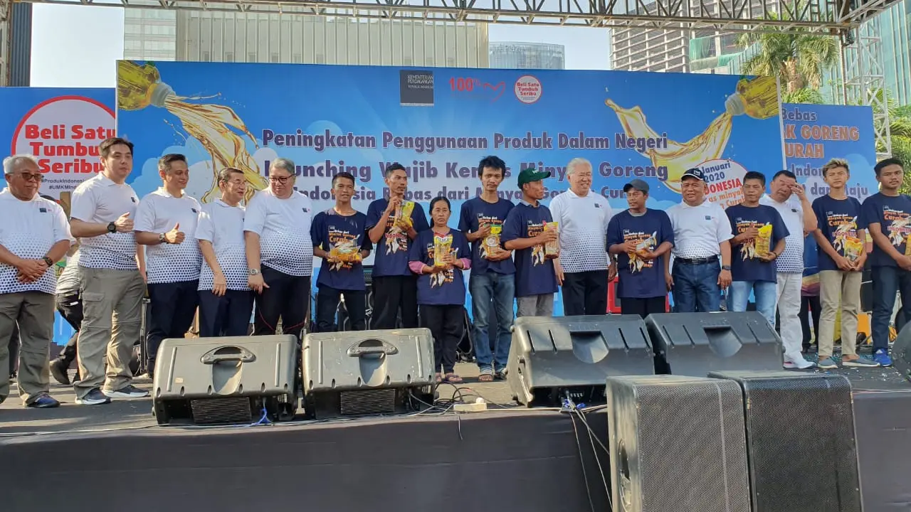Peluncuran minyak goreng