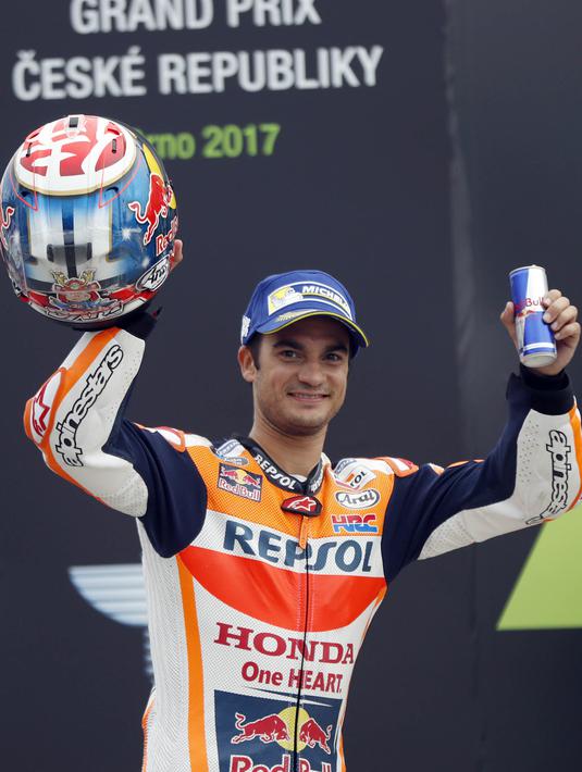 5. Dani Pedrosa (Repsol Honda) - 148 Poin. (AP/Petr David Josek)