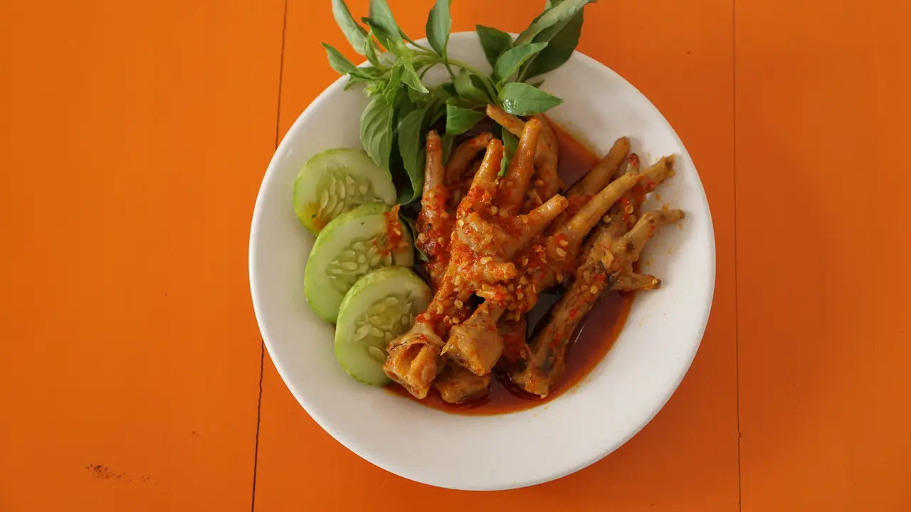 ceker pedas