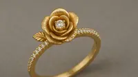7 Model Cincin Emas Bunga Mawar Terbaru 2025, Pilihan Manis untuk Momen Istimewa