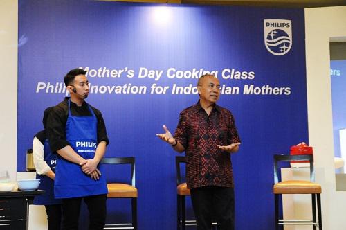Foto dok. PHILIP/Pakar kuliner Indonesia Bondan Winarno dan chef muda berbakat, Yuda Bustara