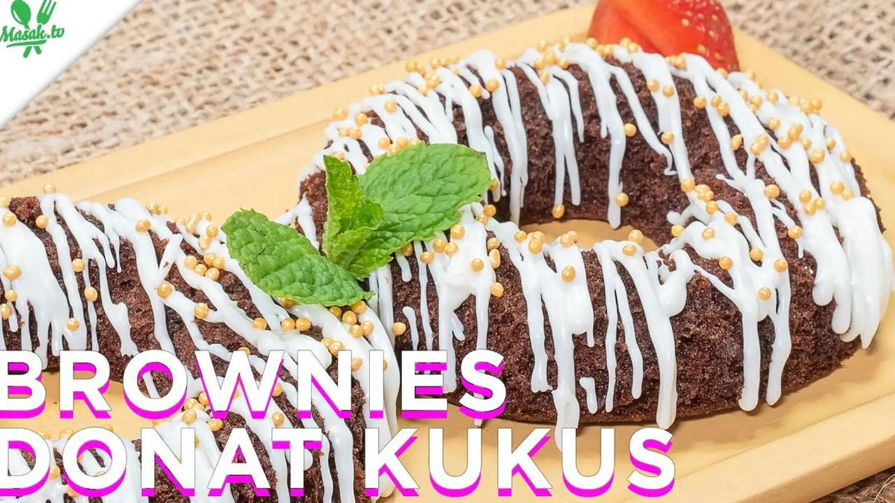1. Brownies Donat Kukus