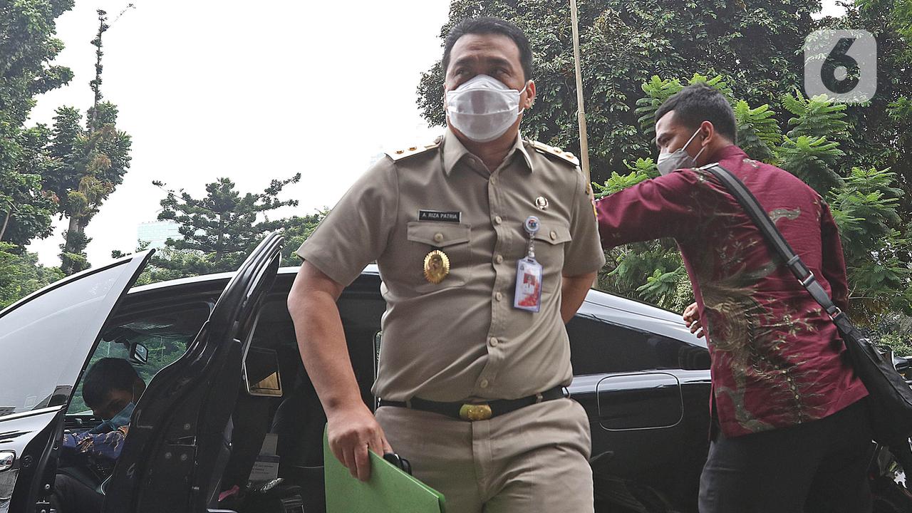 Riza Patria tiba di Polda Metro Jaya