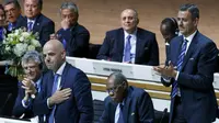 Infantino was chosen as the new president of FIFA, a position which made his predecessor Sepp Blatter as instantly recognisable as some of the world's leading statesman. REUTERS/Ruben Sprich
