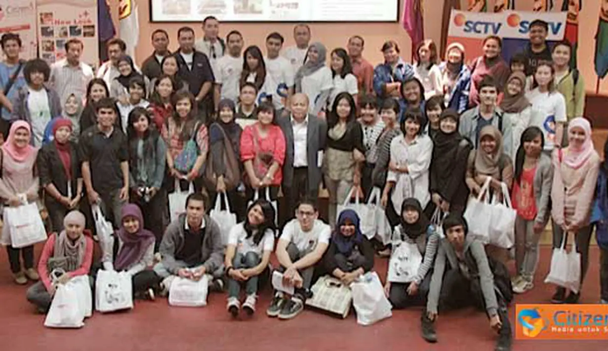 Sukses acara SCTV Goes To Campus merupakan kerja mereka di balik layar. (Pengirim: Adi Permadi)