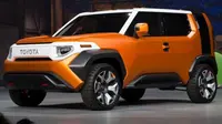 Toyota FT-4X menjadi mobil yang mengusung system penggerak empat roda yang digadang-gadang menjadi suksesor FJ Land Cruiser. (Car Advice)