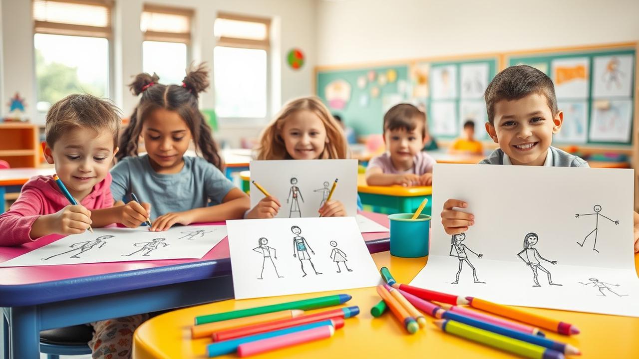 Panduan Lengkap Cara Menggambar Orang untuk Anak SD