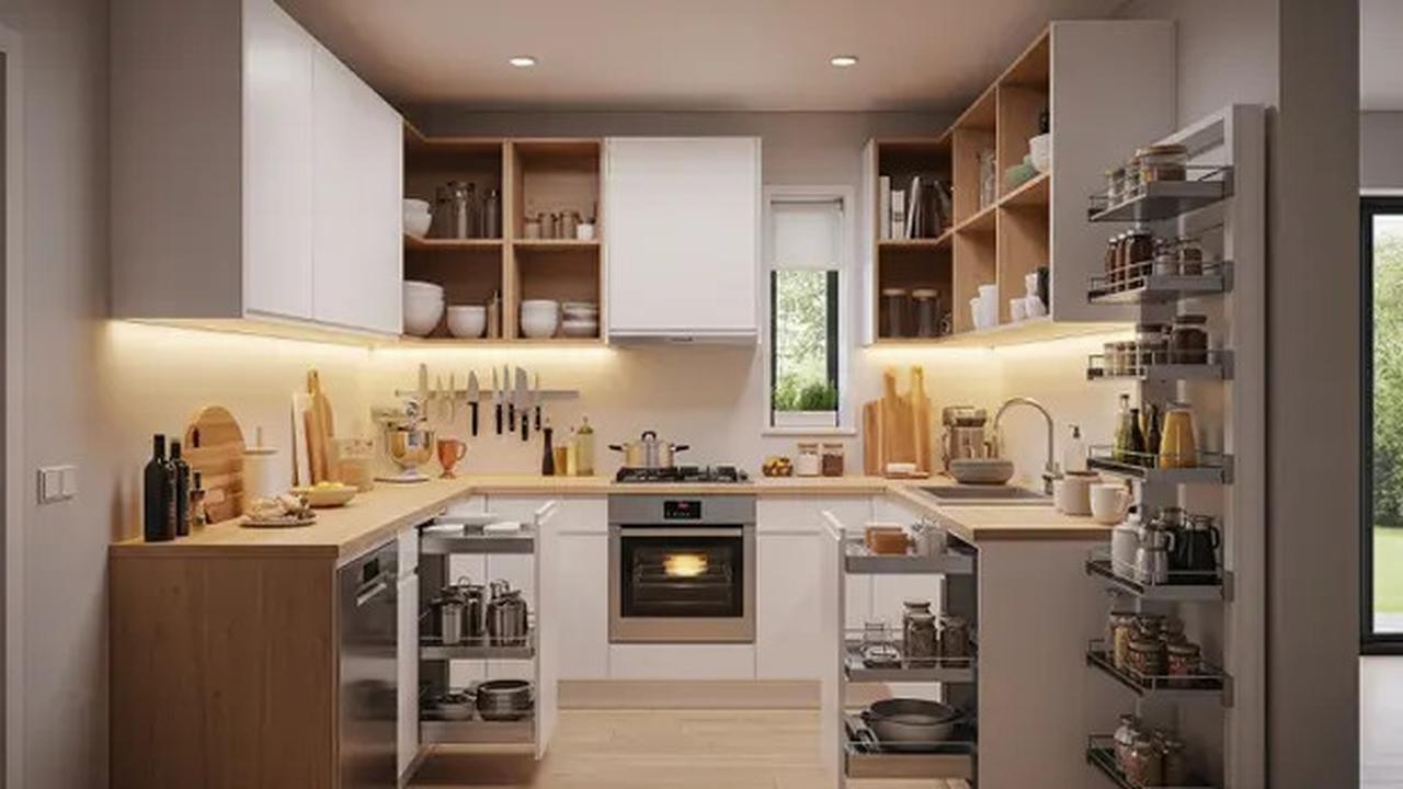 8 Model Dapur Minimalis Leter U, Fungsional untuk Rumah di Lahan Sempit