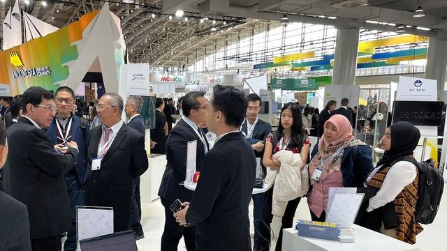 Indonesia berpartisipasi sebagai Official Partner Country pada Hannover Messe 2023: Infinite Journey yang berlangsung pada 17-21 April 2023 di Hannover, Jerman. (Dok Kemenperin)