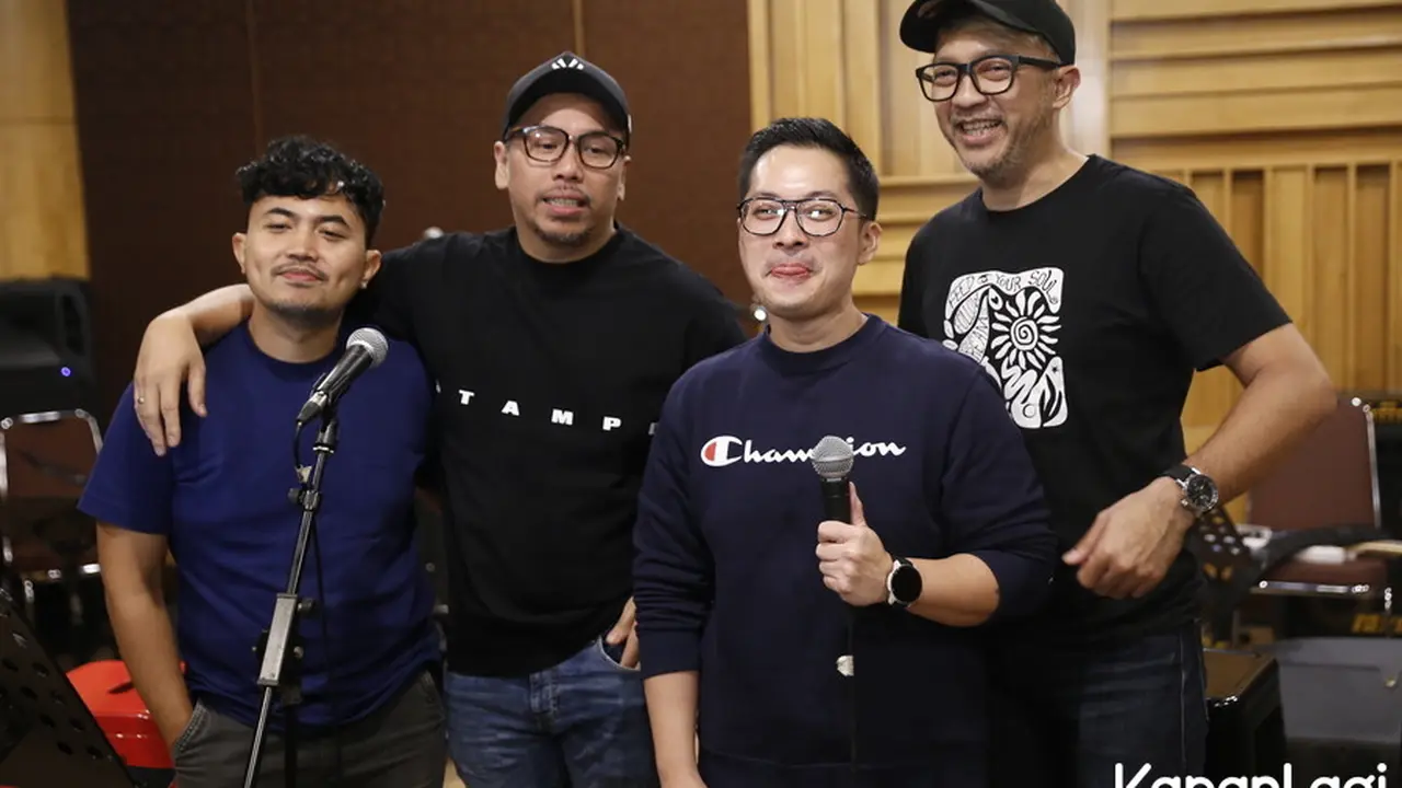Sammy Simorangkir dan Kerispatih latihan jelang konser
