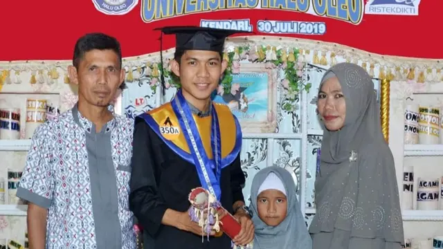 Muhammad Irsyad (24), mahasiswa asal Konawe Utara yang diterima di 15 kampus luar negeri.(Liputan6.com/Dok Muh Irsyad)