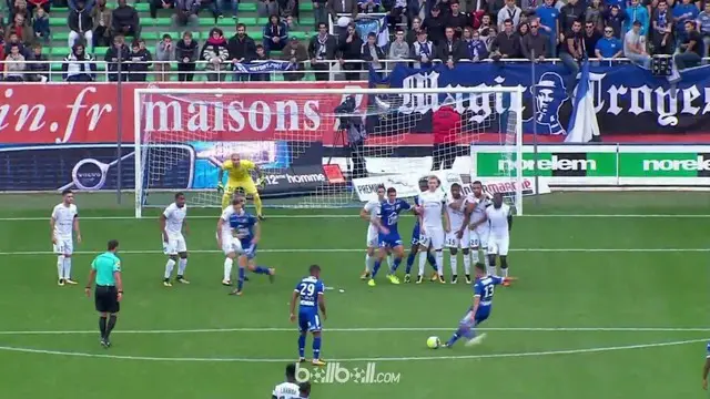 Berita video gol dari free kick kelas dunia pemain Tunisia, Saif-Eddine Khaoui, di Liga Prancis. This video presented by BallBall.