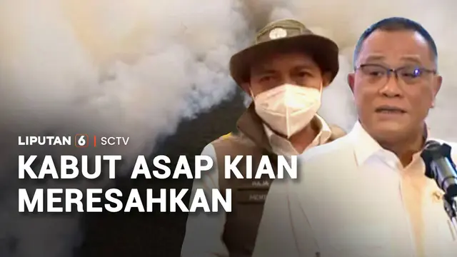Kabut Asap Kepung Kalimantan, Pemerintah Genjot Pemadaman