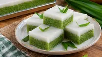 Resep Talam Singkong Pandan, Kue Tradisional dengan Dua Lapisan Lembut