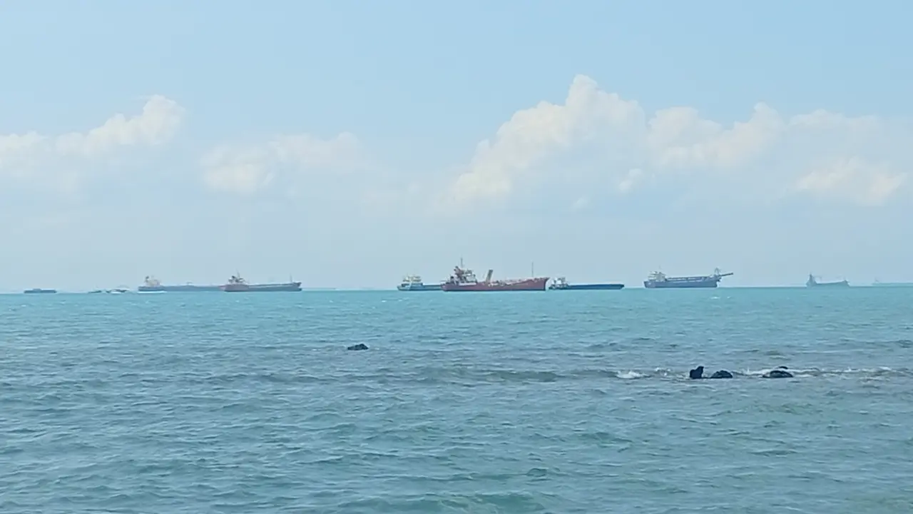 Selat Malaka. (Liputan6.com/Ajang Nurdin)