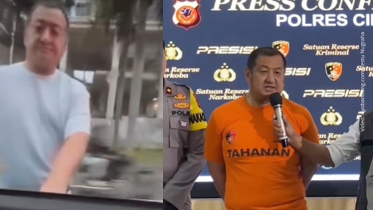Sosok Pria Arogan Bawa Senpi Gedor-Gedor Mobil di Jalan Terungkap, Ternyata Nekat karena Asmara