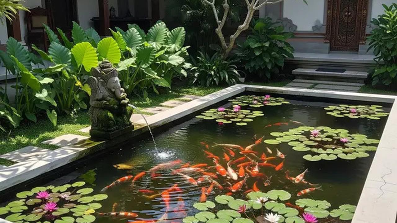 Kolam Ikan Kaca, Batu Alam, atau Beton? Pilih Desain Terbaik untuk Hunian Anda