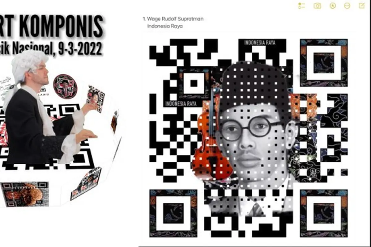 Saat Qr Art Mas D Satukan Komponis Indonesia Dalam Sebuah Pameran Virtual
