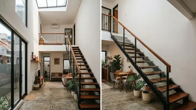 7 Desain Rumah 4x9 Meter Dua Lantai untuk Kavling Sempit, Maksimalkan Lahan