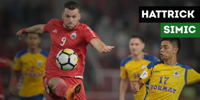 VIDEO: Hattrick Marko Simic Warnai Kemenangan Persija Jakarta