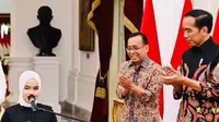 Presiden Joko Widodo (Jokowi) bertemu dengan penyanyi Putri Ariani di Istana Merdeka, Rabu, 14 Juni 2023. (Foto: Instagram Presiden @Jokowi)