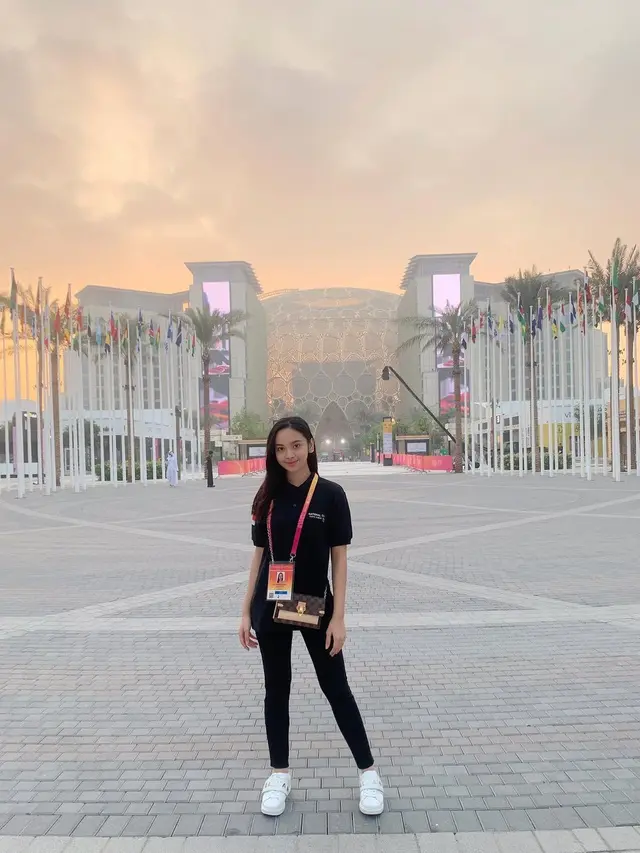 Ikut Gelaran National Day 2020, Ini 7 Potret Lyodra Ginting saat di Dubai