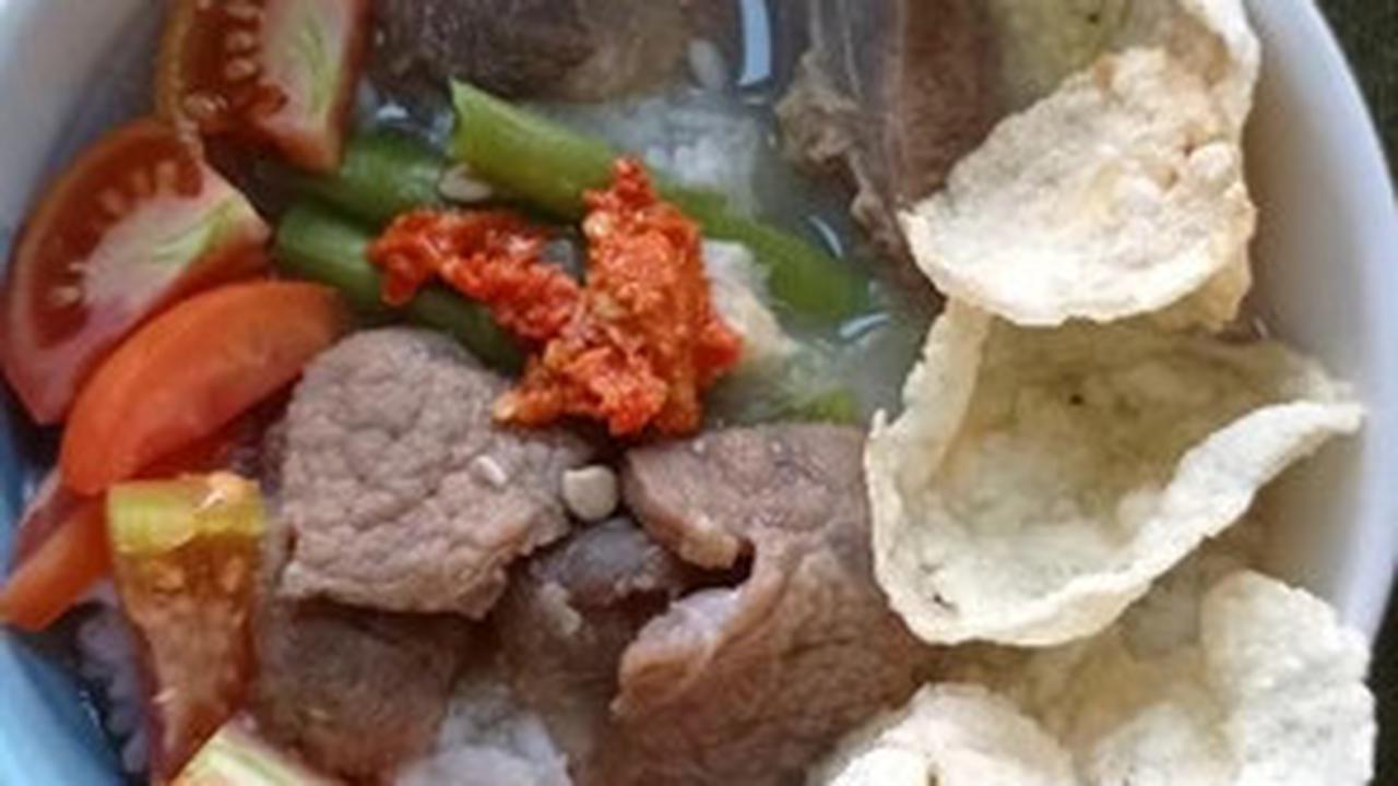 Ilustrasi Sop Kambing Bening