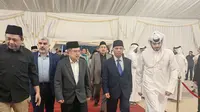 Wakil Presiden Republik Indonesia ke 10 dan 12, Jusuf Kalla (JK) mengikuti takziyah atas meninggalnya tokoh pimpinan Hamas, Ismail Haniyeh. (Foto: dokumentasi Jusuf Kalla)