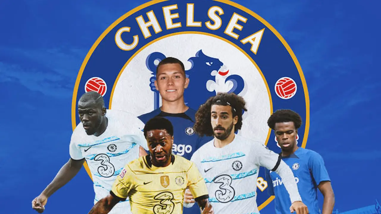 Chelsea - Gabriel Slonina, Carney Chukwuemeka, Marc Cucurella, Kalidou Koulibaly, Raheem Sterling