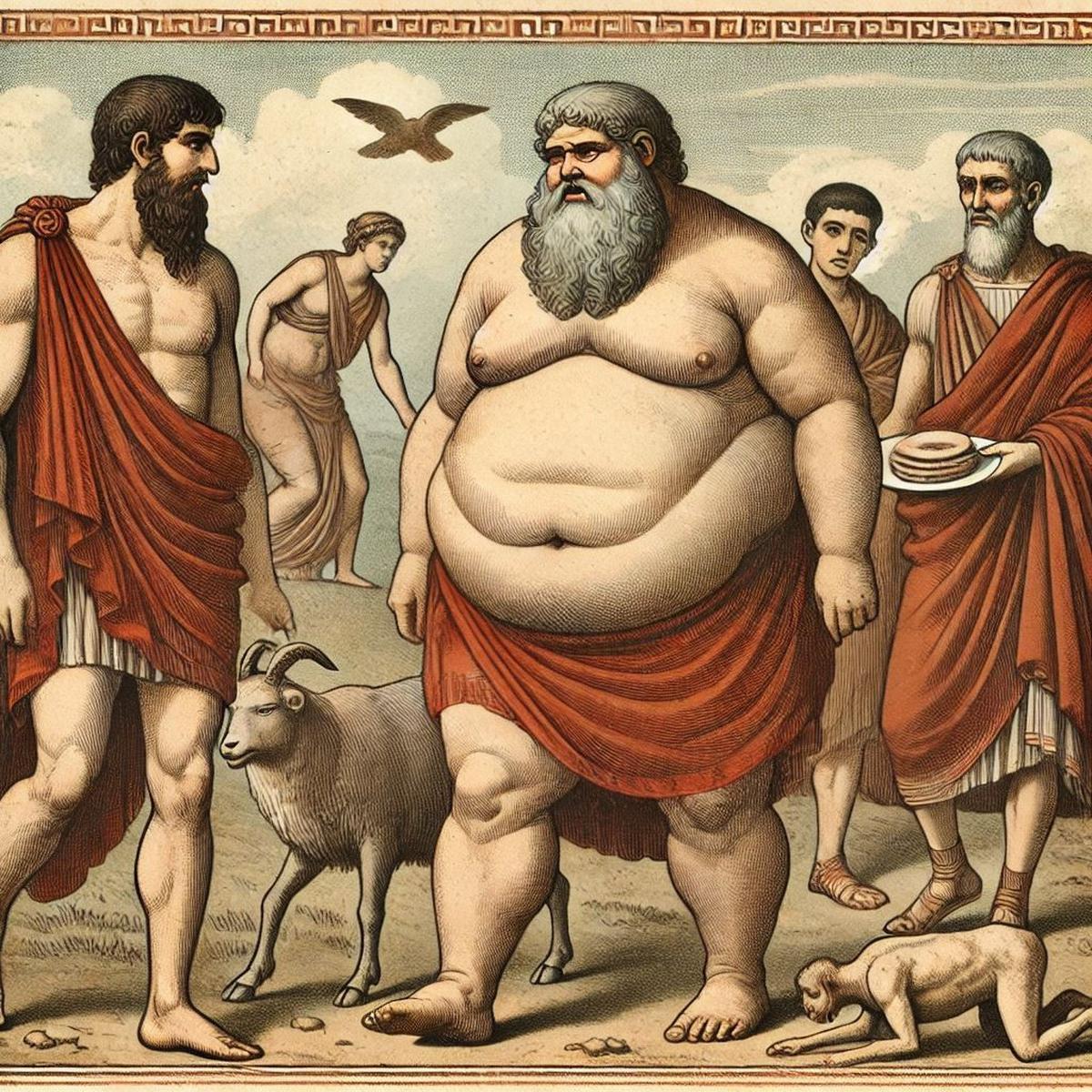 Ilustrasi Obesitas di Masa Lalu