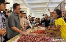 Mendag Tinjau Harga Pangan di Pasar Gambir Tebing Tinggi Jelang Ramadhan