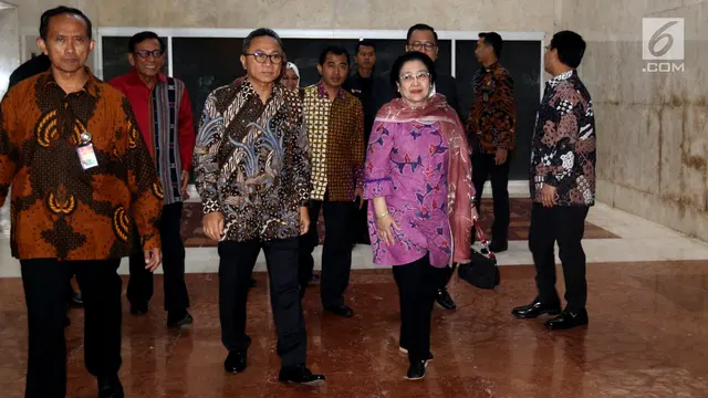 Bahas Pancasila dan UUD 1945, Megawati Temui Pimpinan MPR