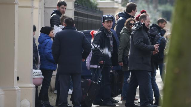 Diplomat Rusia Tinggalkan Kedutaan Besar di London