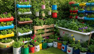 Media Tanam Daur Ulang. (Foto: Gemini AI)