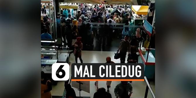VIDEO: Viral, Warga Penuhi Mal di Ciledug