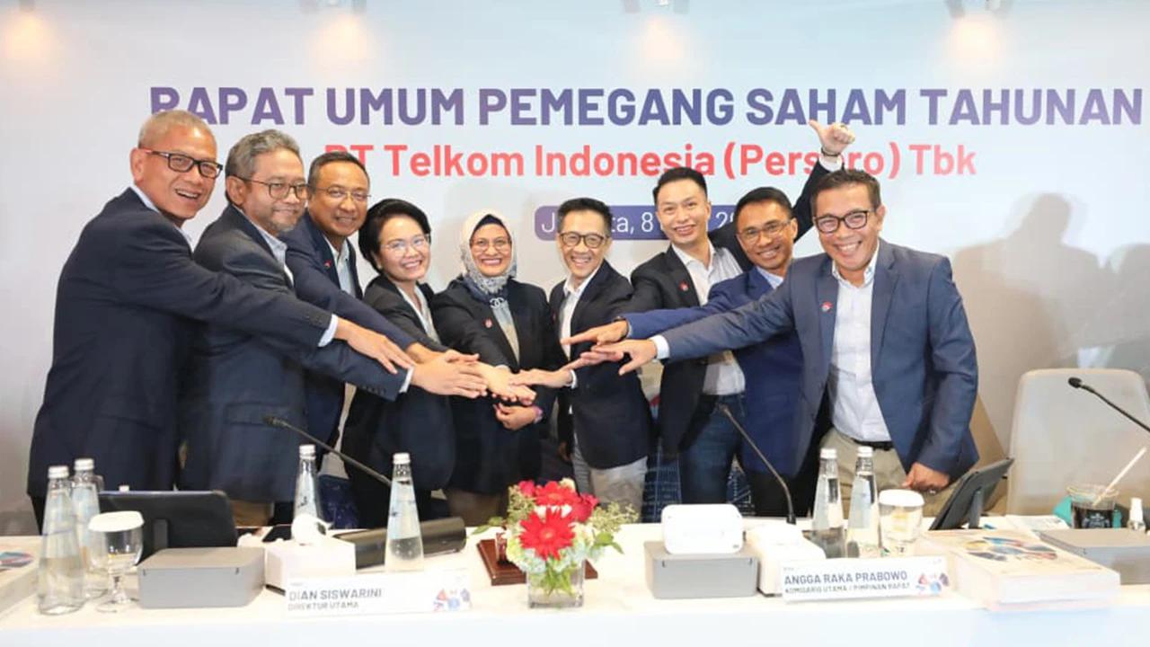 Telkom Bagikan Dividen Rp21,9 Triliun, Ini Hasil Penting RUPST Tahun Buku 2025