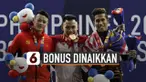 Pemerintah menaikkan bonus SEA Games 2019. Hal ini karena medali yang diperoleh melampaui target.