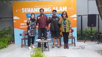 Melalui perhelatan bertajuk GongFest Senandung Alam, Ardhito Pramono, Stars And Rabbit, Efek Rumah Kaca, FSTVLST, dan Korekkayu akan tampil di Tebing Breksi Sleman Daerah Istimewa Yogyakarta, Rabu (10/8/2022).