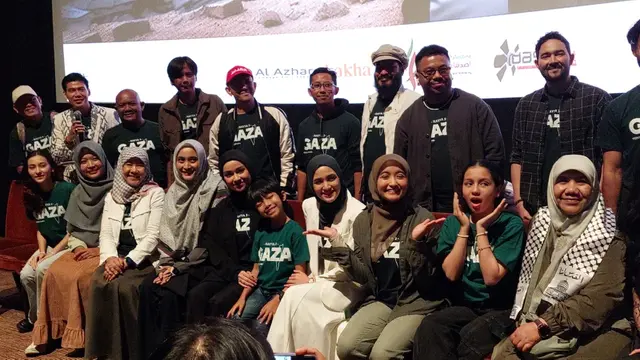 Preskon film Gaza (Hayya 3) (Istimewa)