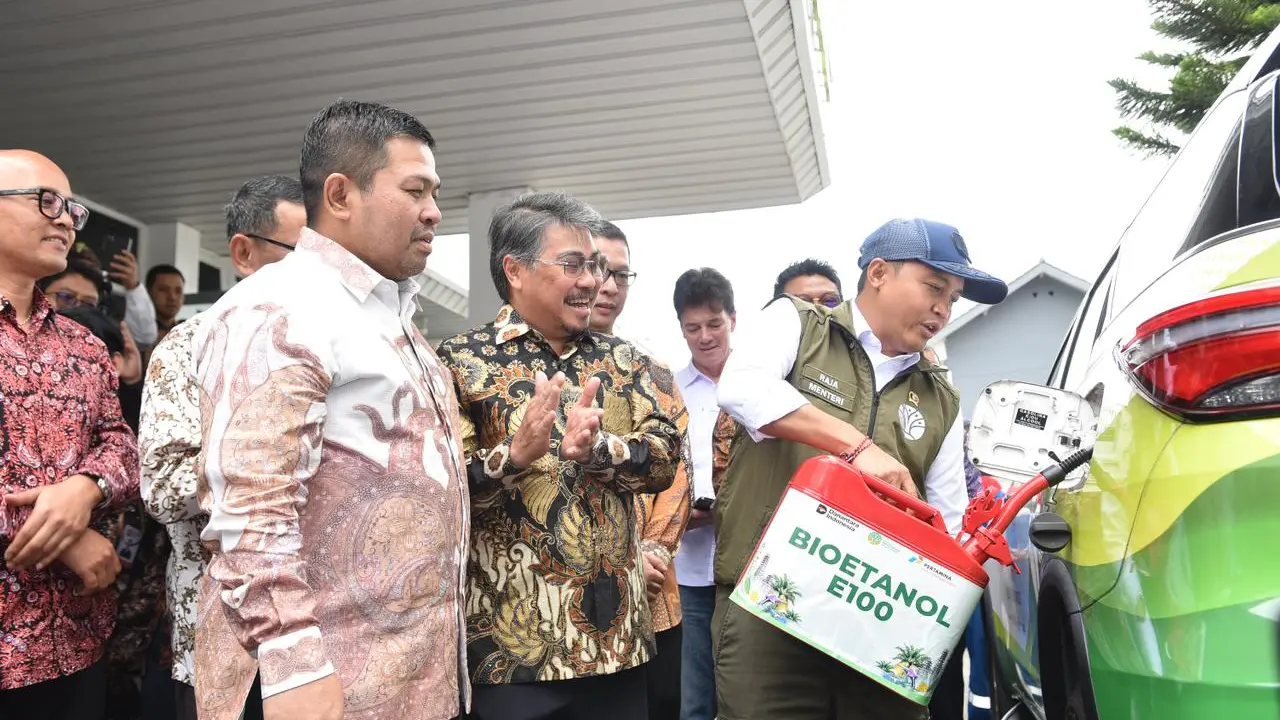 Pertamina NRE menginisiasi proyek percontohan (pilot project) pengembangan bioethanol berbasis aren di Kamojang, Garut. Dok PNRE